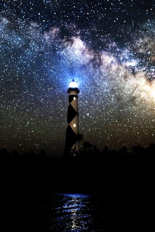 Milky Way Over Cape Lookout